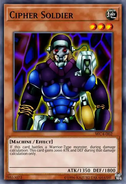 Edison Rulings for Kinetic Soldier (Cipher Soldier)